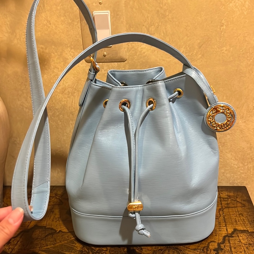 Hanae Mori bucket bag
